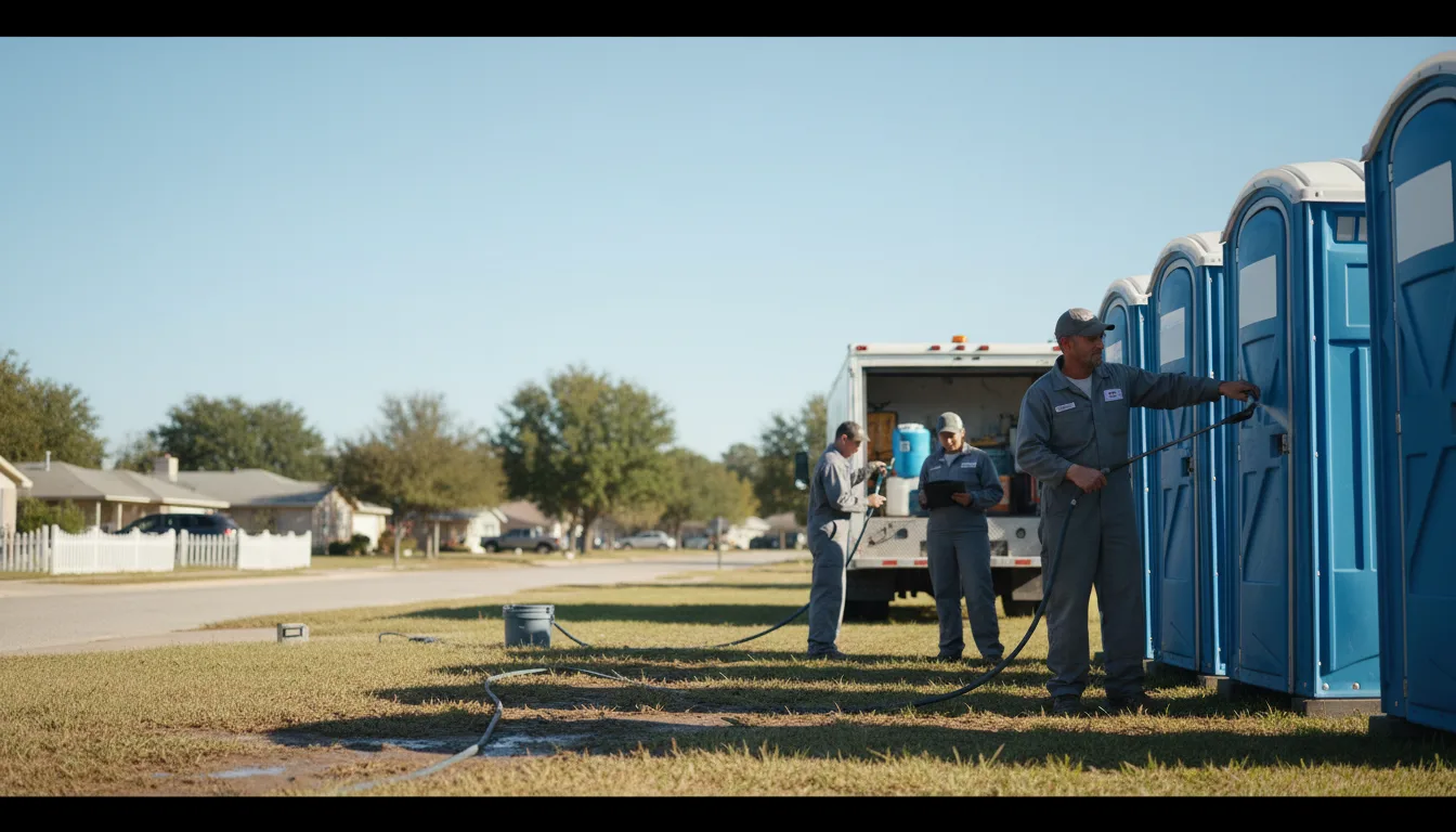 Long-Term Portable Toilet Rental in Swisher, IA near me